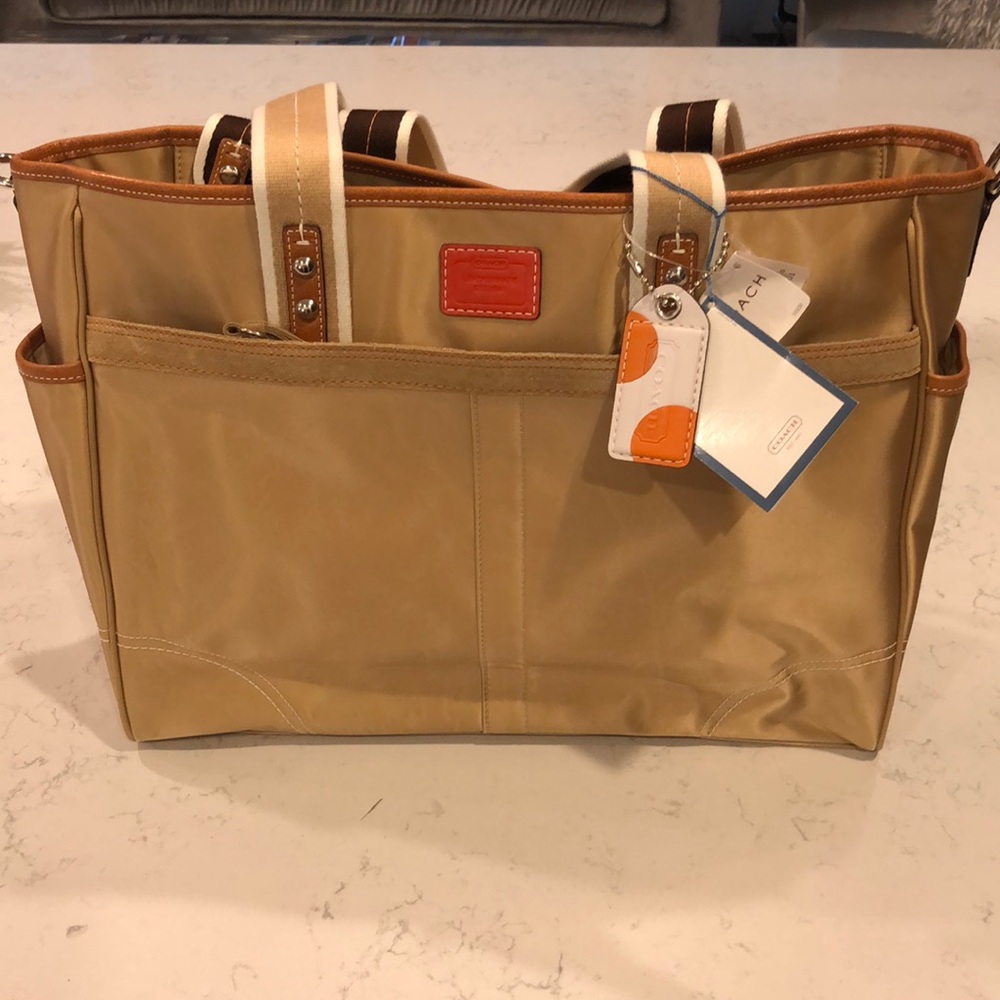 Diaper bag or computer bag COACH
